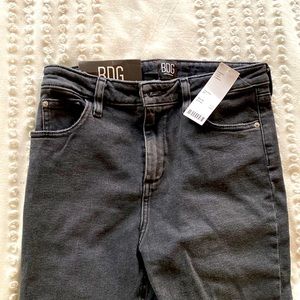 BDG Black Kick flare high-rise cropped jean